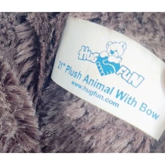 Vintage Hug Fun 21" Monkey Plush Animal Ape Chimp Gorilla Brown Stuffed Toy Big - Picture 4 of 7